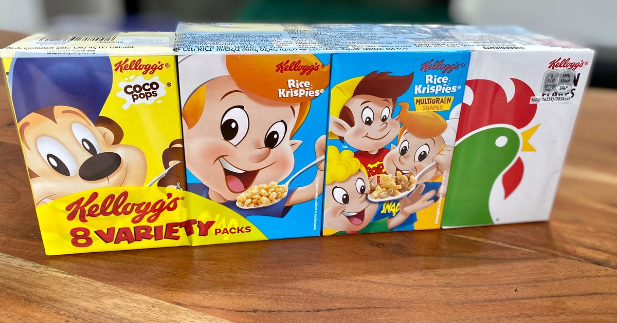 Kellogg's 8Variety Cereal Pack 196 G