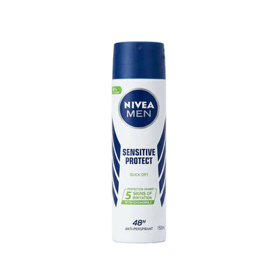NIVEA MEN - DEODORANT SPRAY - SENSITIVE PROTECT - Quick Dry - 150ml