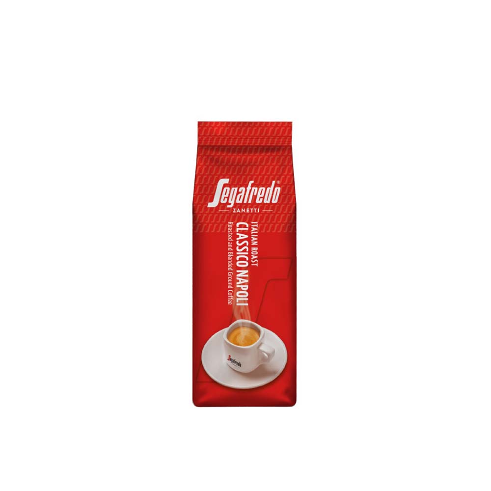 Segafredo Zanetti - Classico Napoli - Roasted & Blended Ground Coffee - 200g - Italian Roast