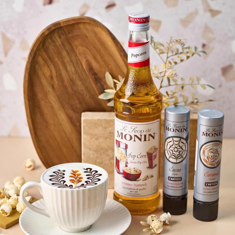 Monin - Popcorn Syrup - 700 ml - Le Sirop De Monin
