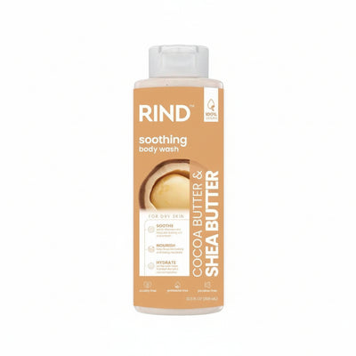 RIND - soothing body wash - COCOA BUTTER & SHEA BUTTER - 606ml