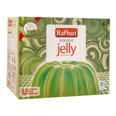 Rafhan - Banana Jelly - 2kg x 6 pcs - Commercial Pack