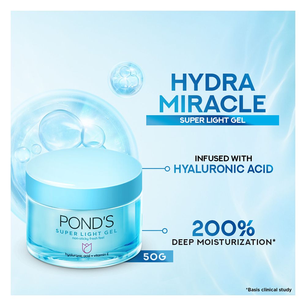 Pond's - Hydrated Miracle - Dewy Skin - Super Night Gel - 50g