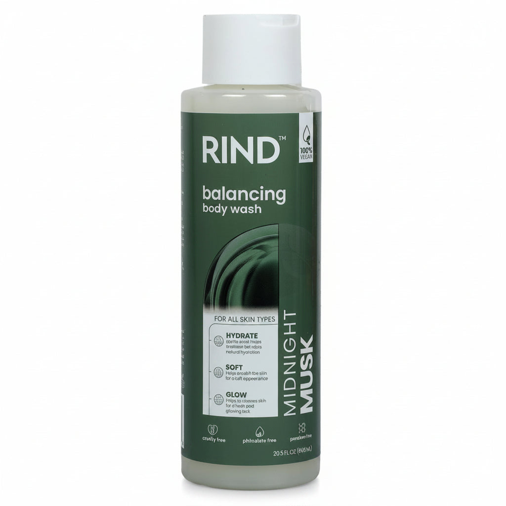 RIND - balancing body wash - MIDNIGHT MUSK - 606ml