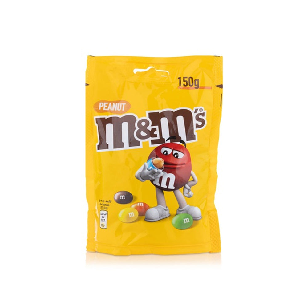 M&M'S - Peanut - Chocolate Candy - 150 gm Pouch Bag