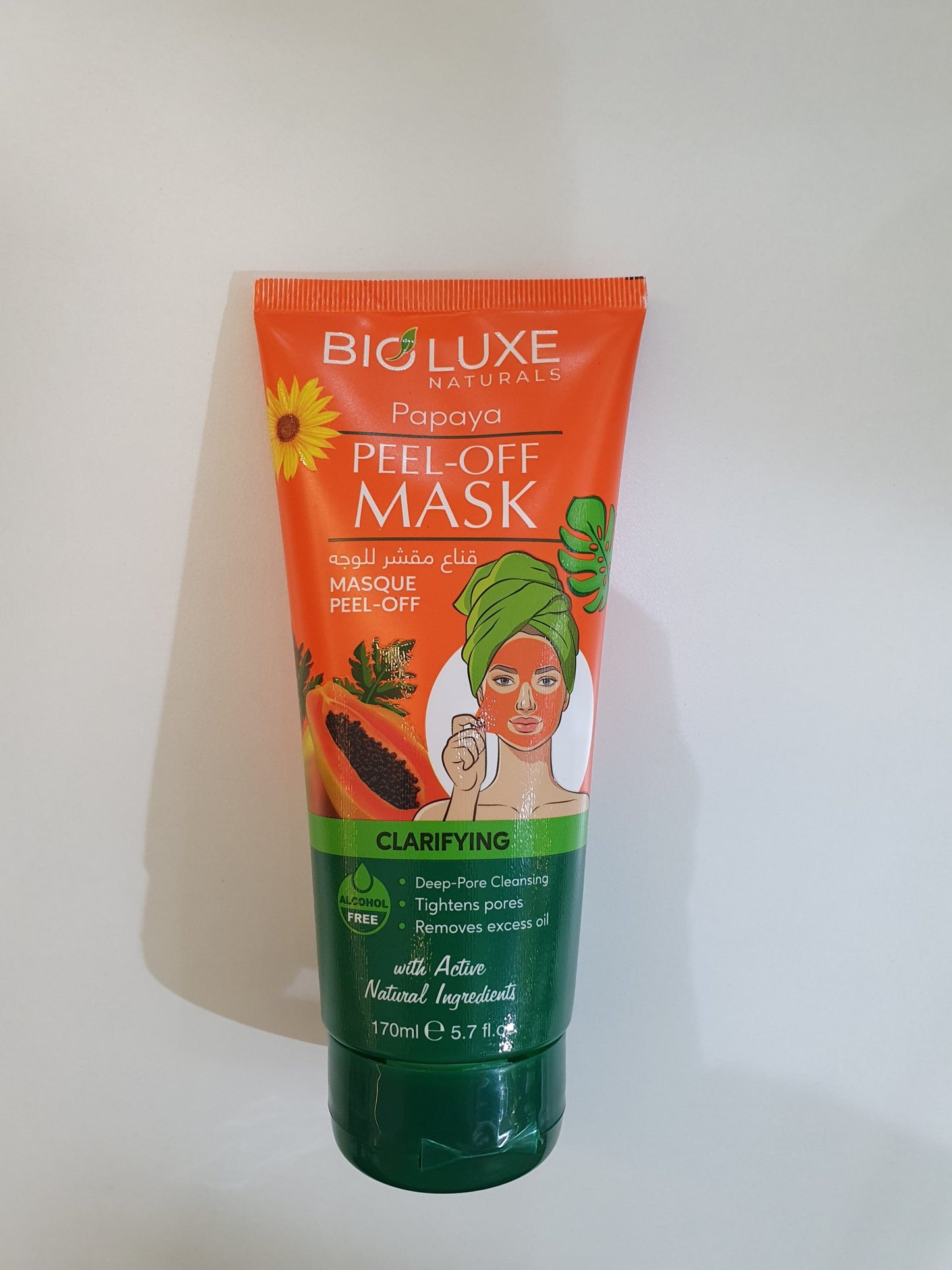 BIOLUXE Naturals - Papaya - Peel Off Face Mask - 170ML
