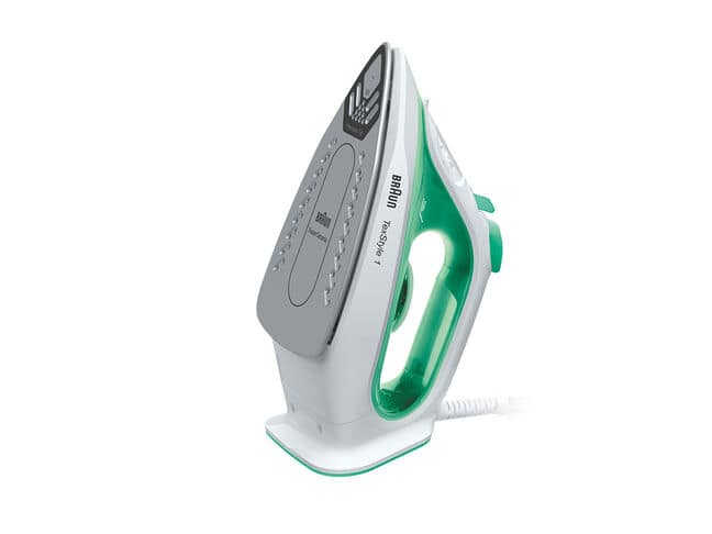 Braun - TexStyle 1 - Steam Iron - Green White - SI1040