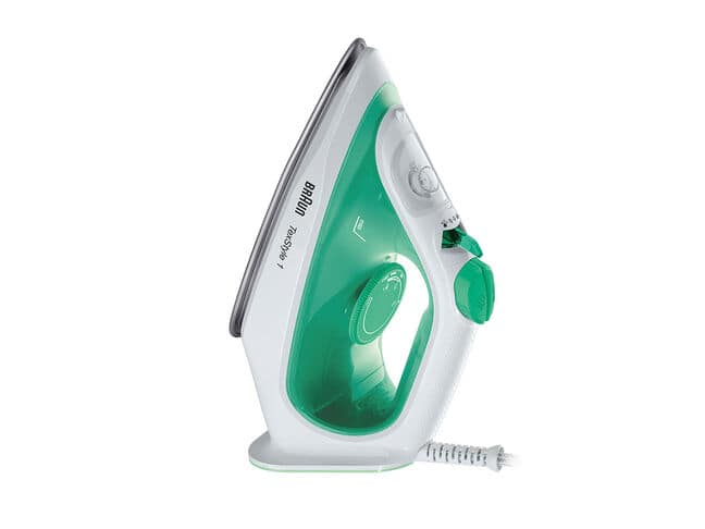 Braun - TexStyle 1 - Steam Iron - Green White - SI1040