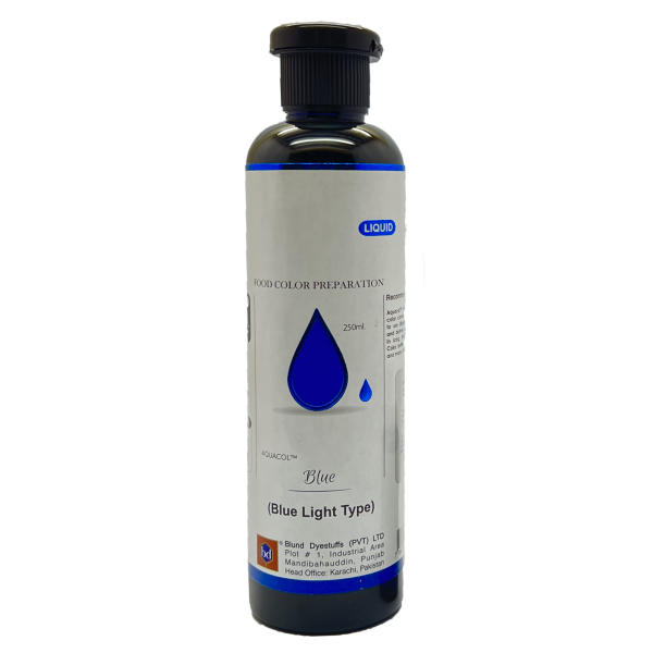 Aquacol - Food Color Preparation - Blue Light - 225 ml