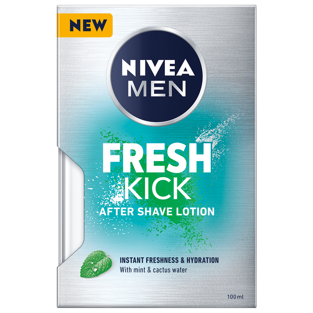 NIVEA MEN - FRESH KICK - AFTER SHAVE BALM - 100ml