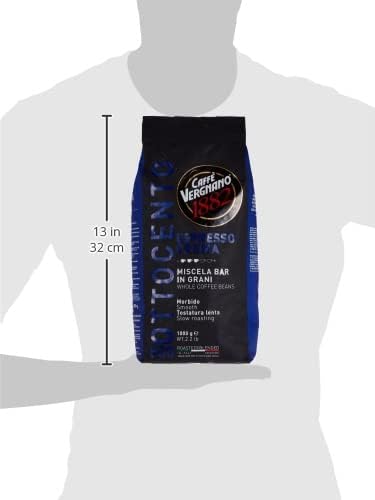 Caffe Vergnano 1882 - 800 - Ottocento - Espresso Crema - Whole Coffee Beans