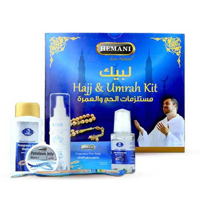 Hemani - Hajj & Umrah Kit - 6 in 1 - Exclusive Collection Pack