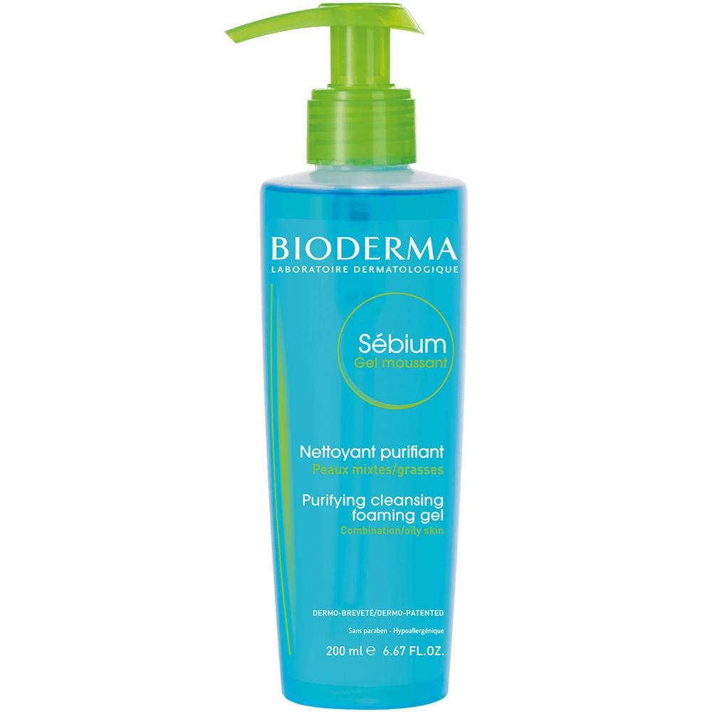 BIODERMA - Sebium Gel moussant - Purifying Cleansing Foaming Gel - 200ML