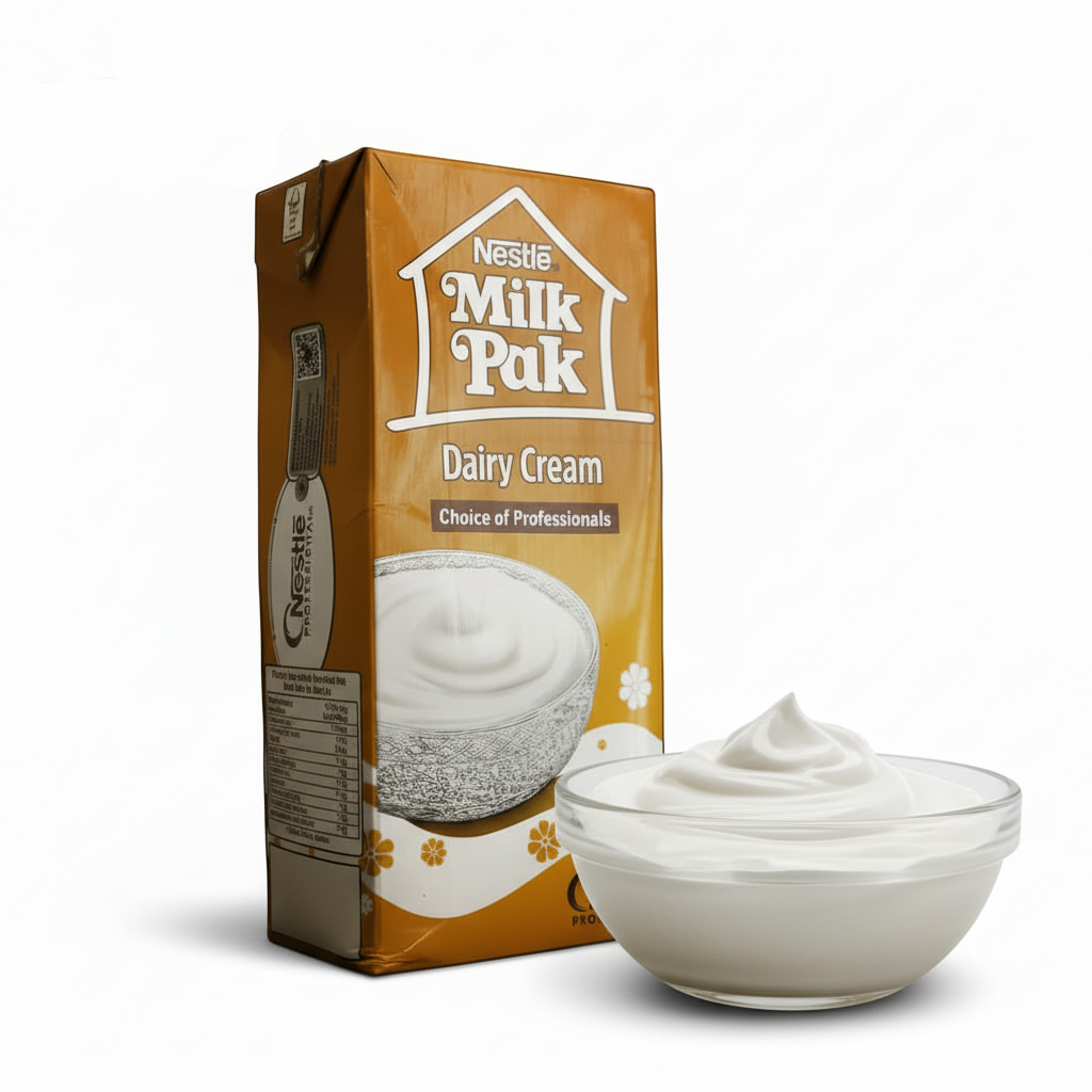 Nestle - Milkpak - Dairy Cream - 1000 ml - 1L - 40% Milk Fats - Pack of 12