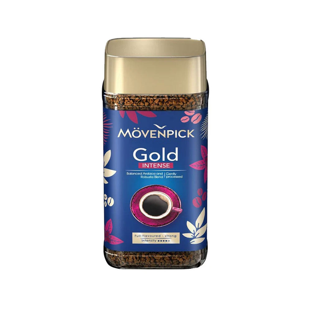 MOVENPICK - GOLD INTENSE COFFEE - 100 g - Crtn / 24 Each
