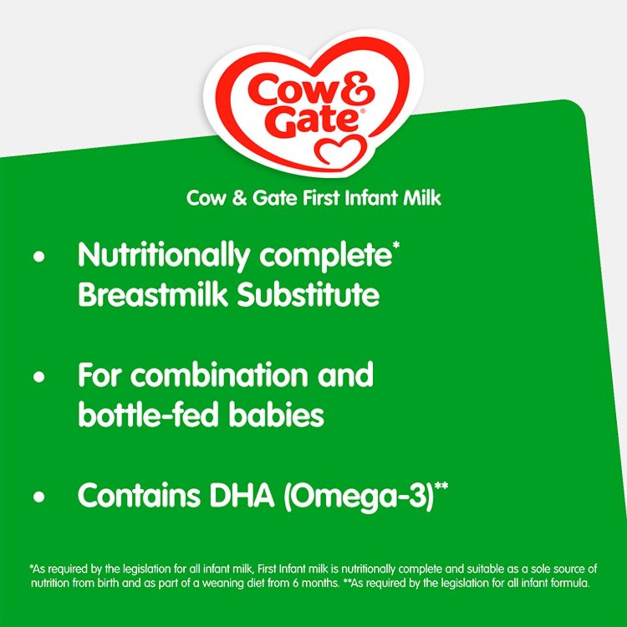 Cow & Gate® - First Infant Milk - Stage 1 - 800GM - From Birth