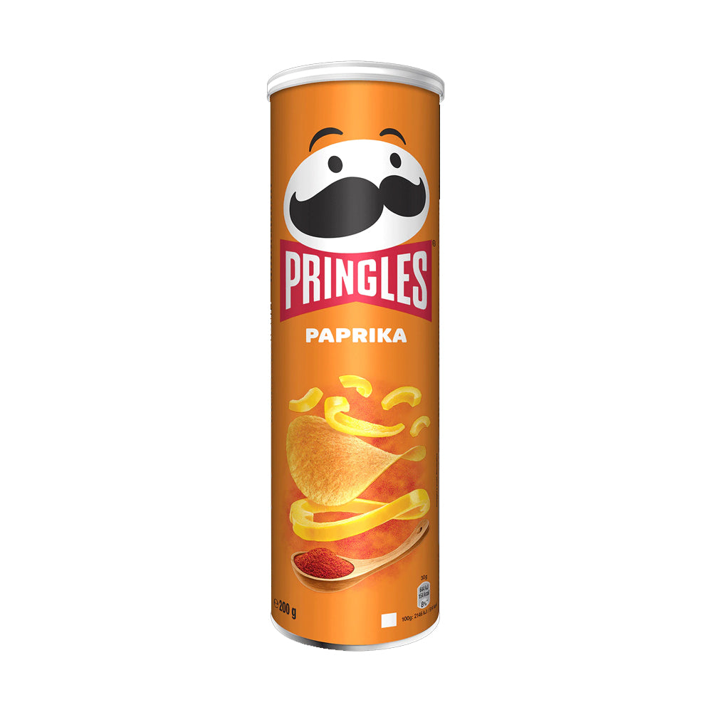 Pringles - Potato Crisps - Paprika - 165 GM