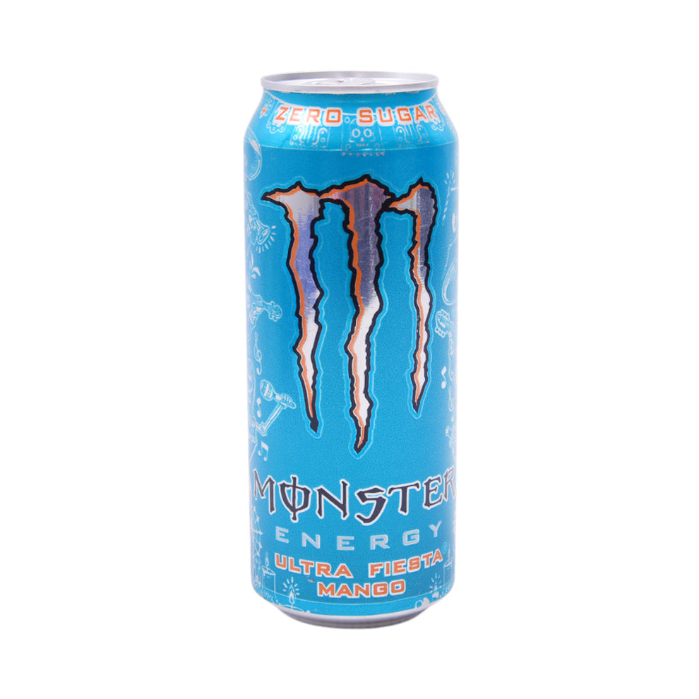 Monster Energy Drink - Zero Sugar - Ultra Fiesta Mango - 454 ML (Pack of 12)