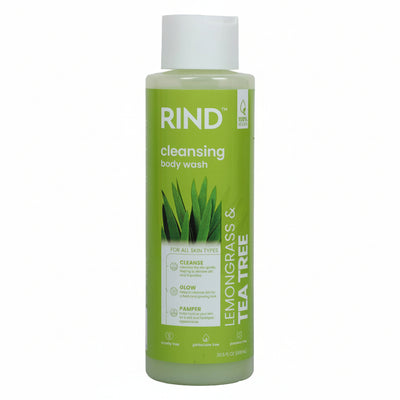 RIND - cleansing body wash - LEMONGRASS & TEA TREE - 606ml