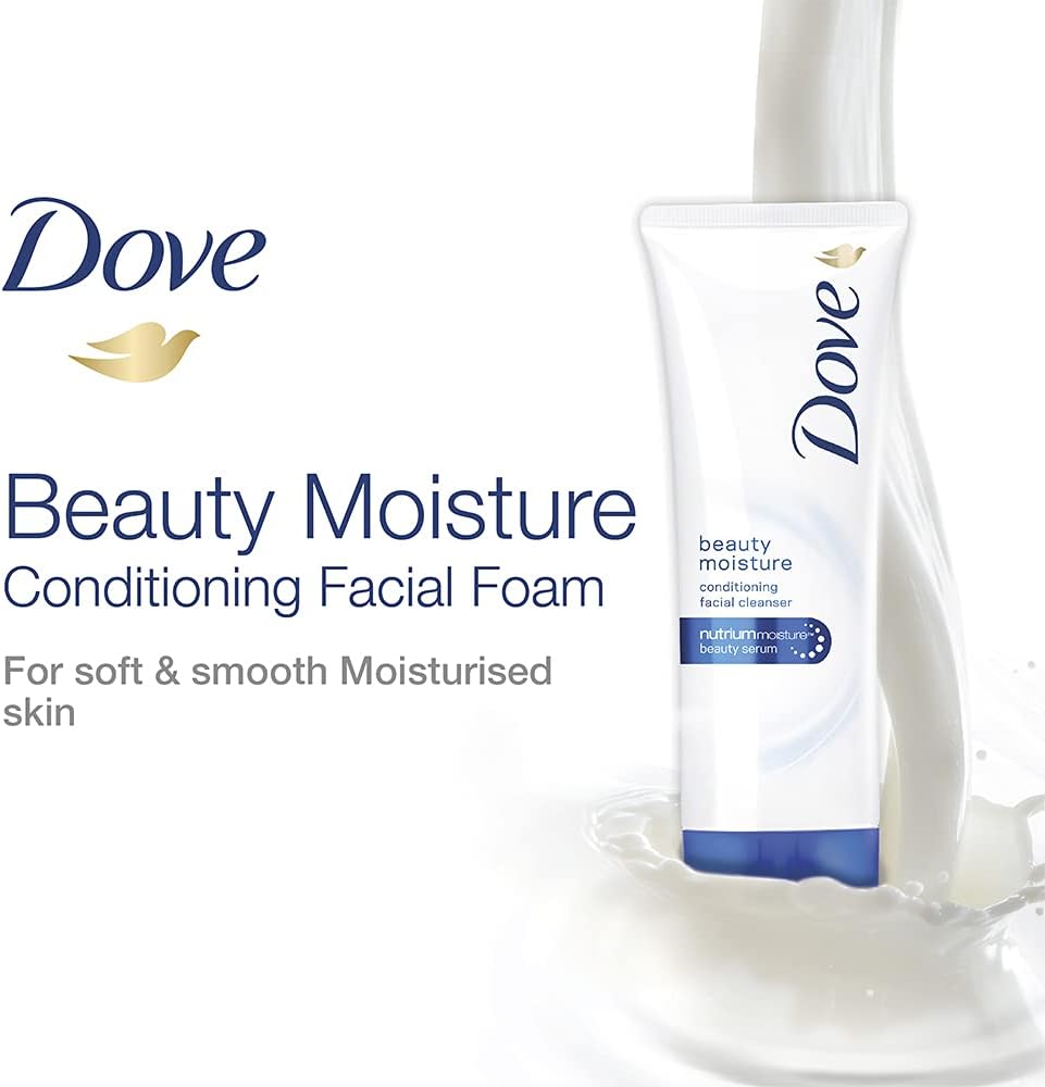 Dove - Beauty Moisture - Conditioning Face Wash Cleanser - 100 ml