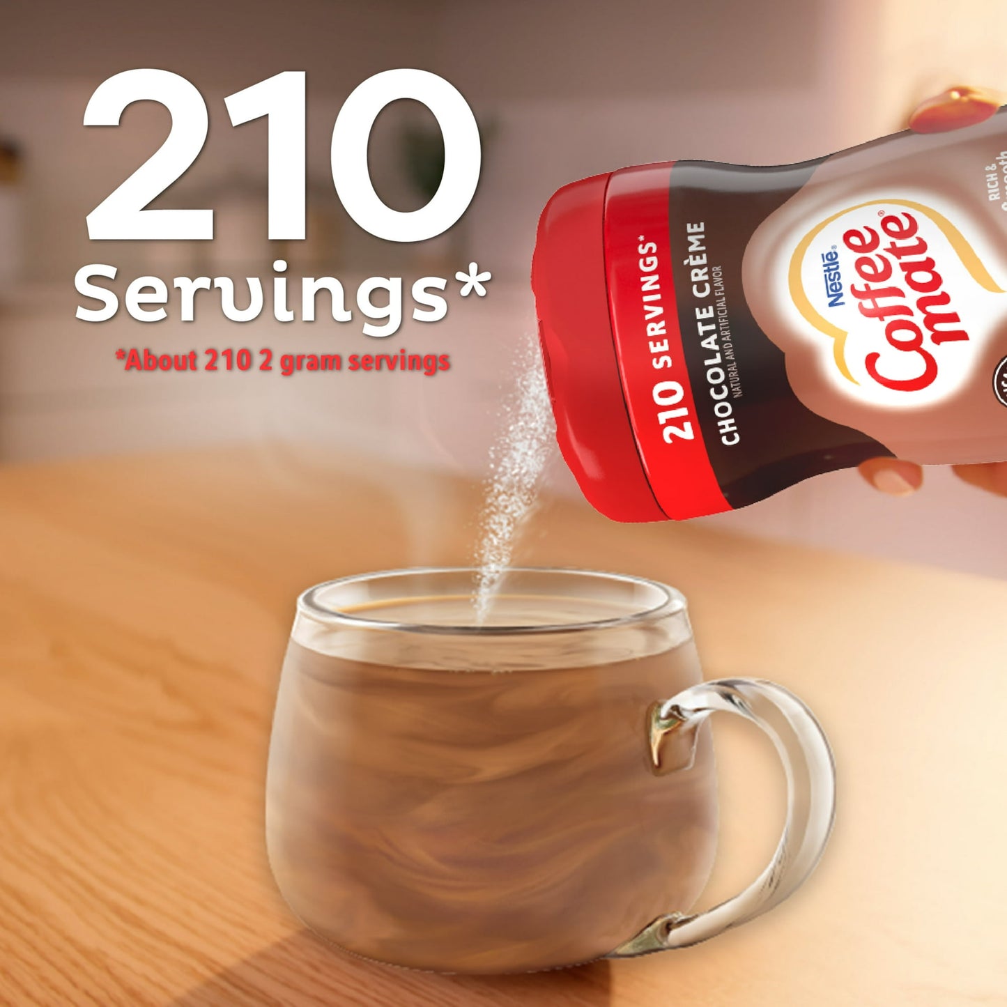 Nestle - Coffee Mate - Coffee Creamer - Chocolate Crème - 425g (15 oz)