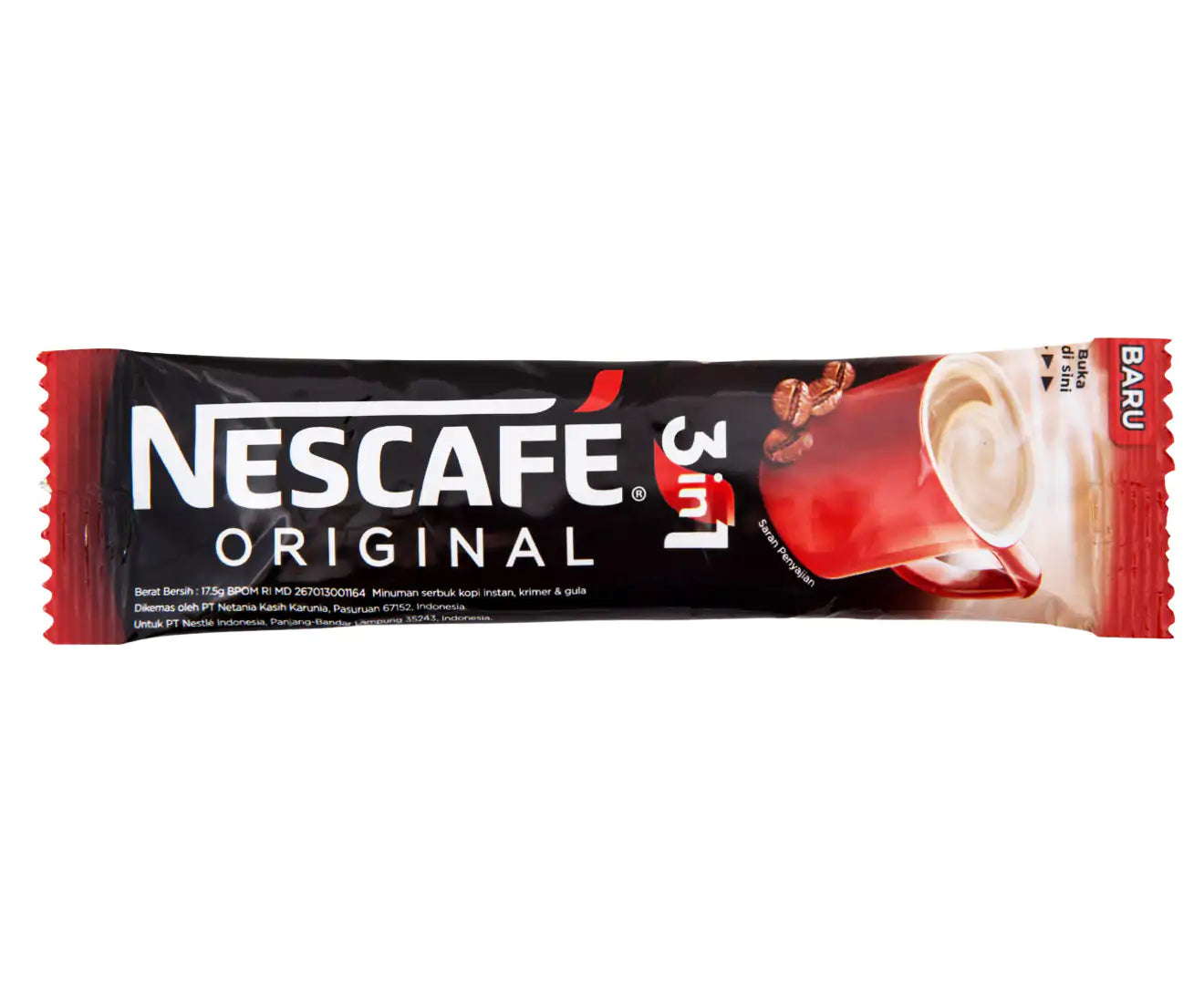 Nestle Nescafe - 3-In-1 Coffee Sachet - 19g - 30 Count