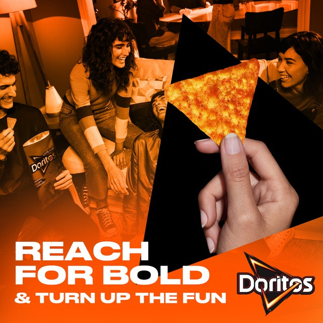 Doritos - Nacho Cheese - Tortilla Chips - 105 gm