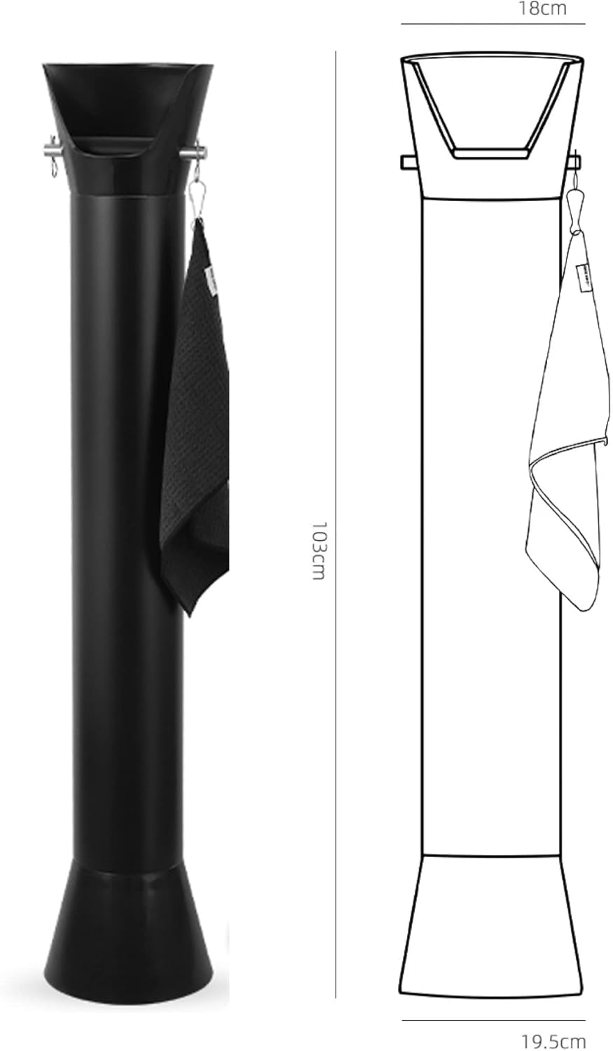 Coffee Cartel - MHW3 Bomber - Coffee Knock Box-7.4L - Black, Metal - GB5449