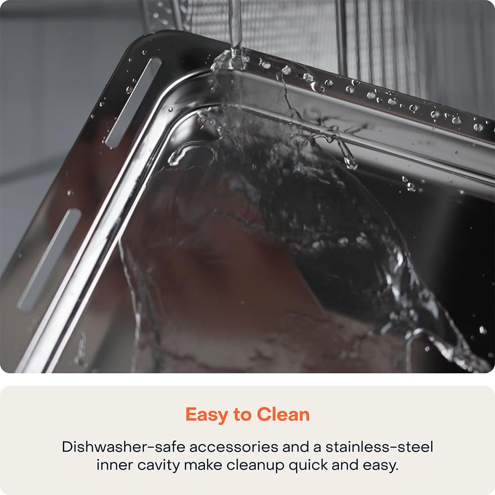 Nutricook - 24L - Streami Oven + Air Fryer - 11 In 1 - NC-ST01K - Steam Infusion - Black - 2 Years Warranty