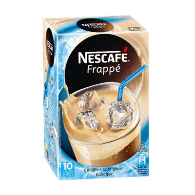 Nescafe Gold - Frappe Iced Coffee - Instant Coffee Beverage - 10 Sticks - 133G