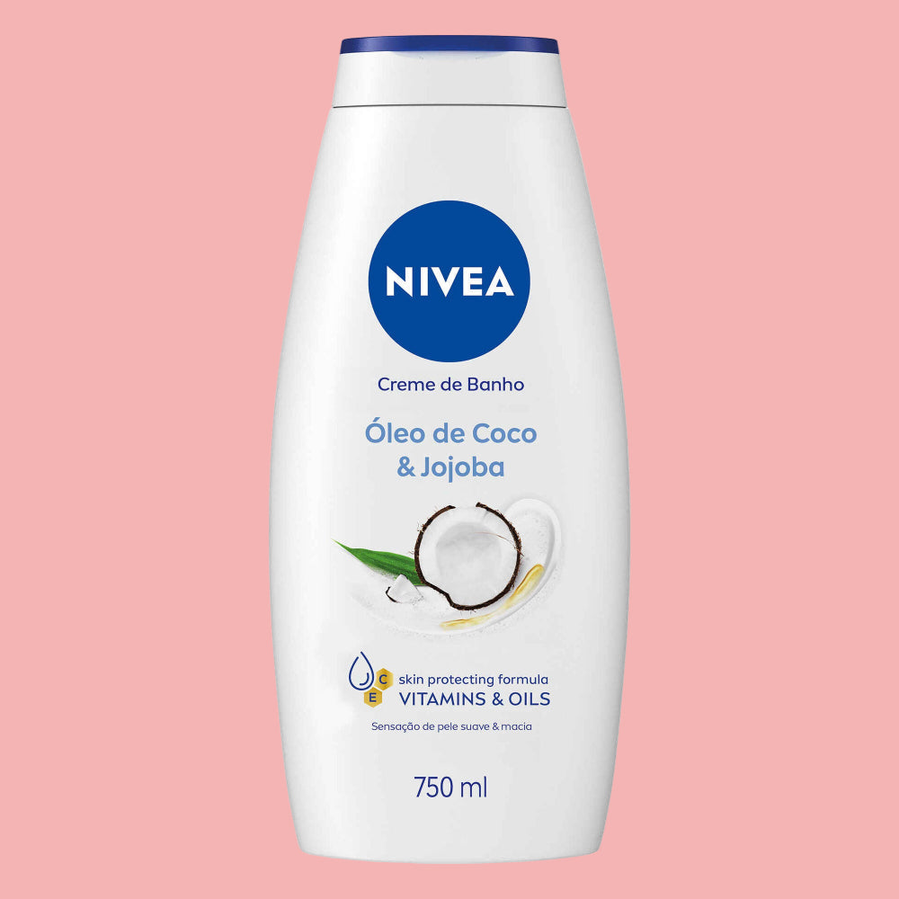 NIVEA - Coconut & Jojoba Oil - Shower Cream with Vitamins - 750 ml