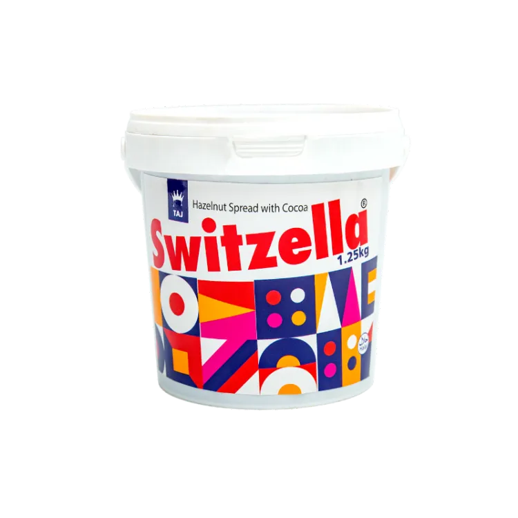 Taj Confectionary - SWITZELLA - Hazelnut Spread With Cocoa - 1.25KG - Bucket