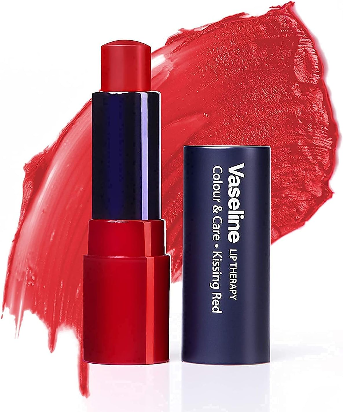 Vaseline - Lip Therapy - Color & Care - Kissing Red - 4.2 Gm