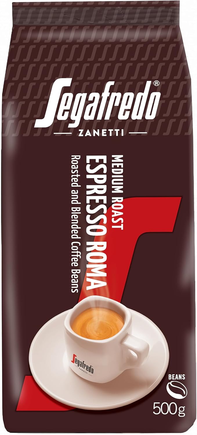 Segafredo Zanetti - Espresso Roma - Medium Roast - Whole Beans - 500g