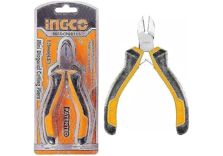 INGCO - Mini diagonal cutting pliers 115mm HMDCP08115