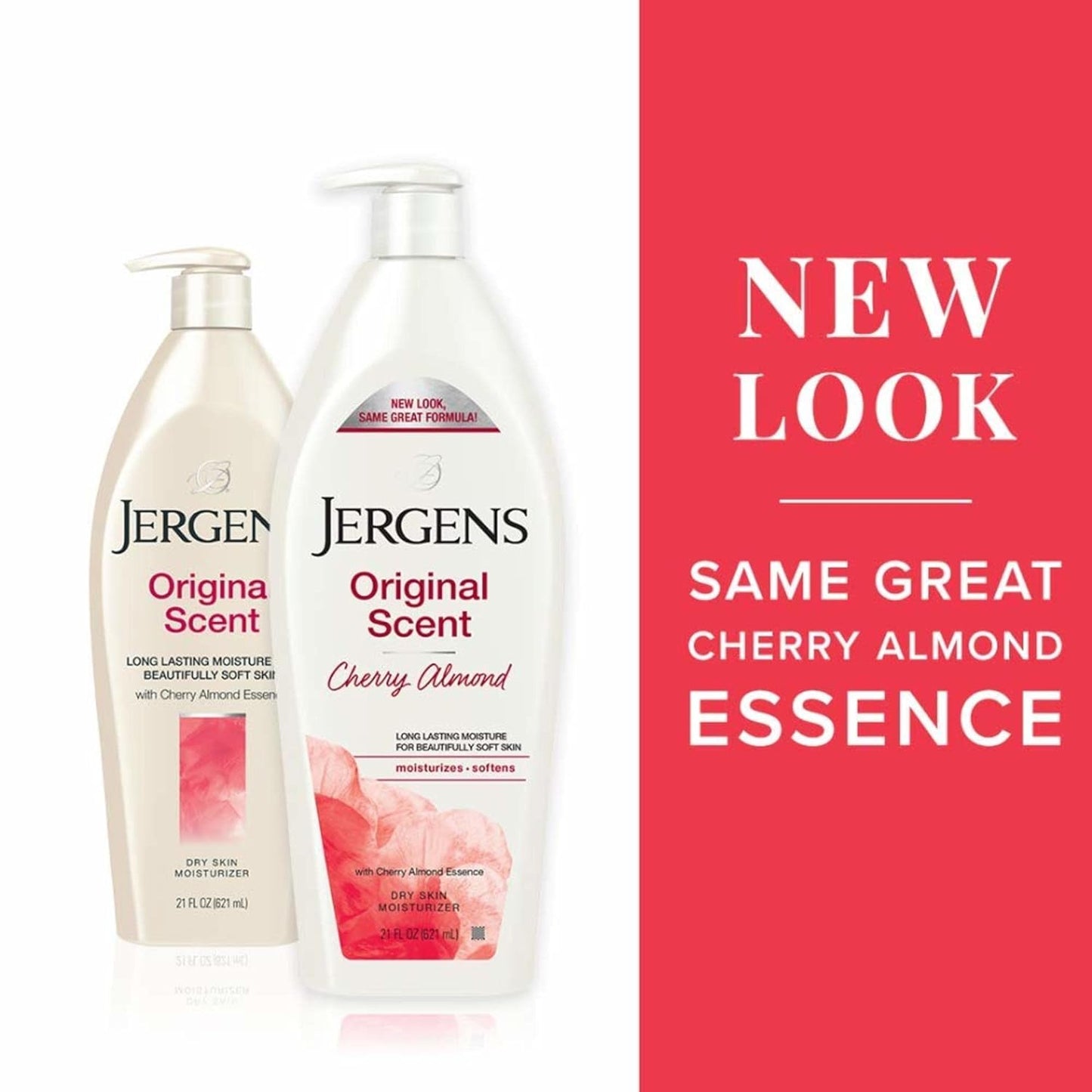 Jergens® - Original Scent - Moisturizer - Cherry Almond Essence - 600 ML
