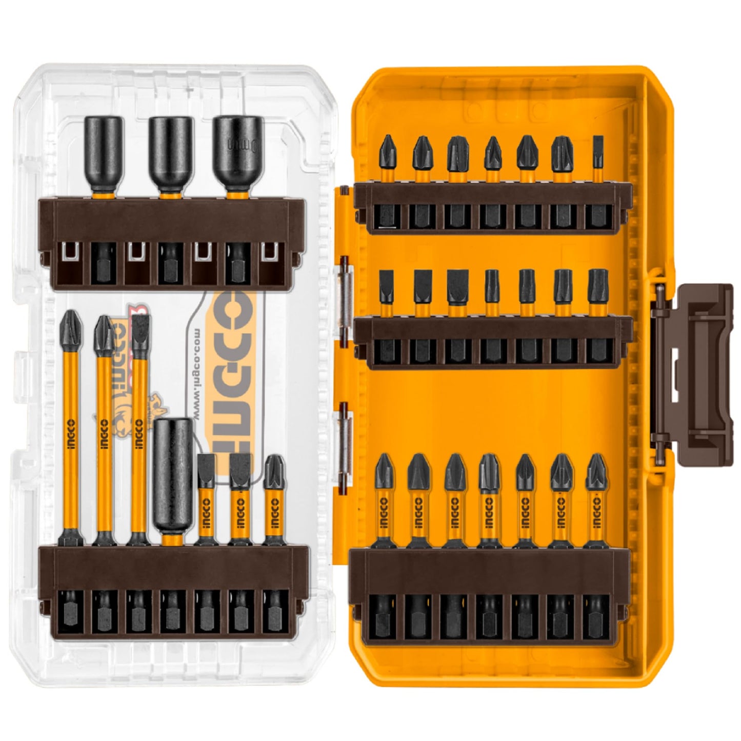INGCO - 31 Pcs impact screwdriver bits set AKDL11306
