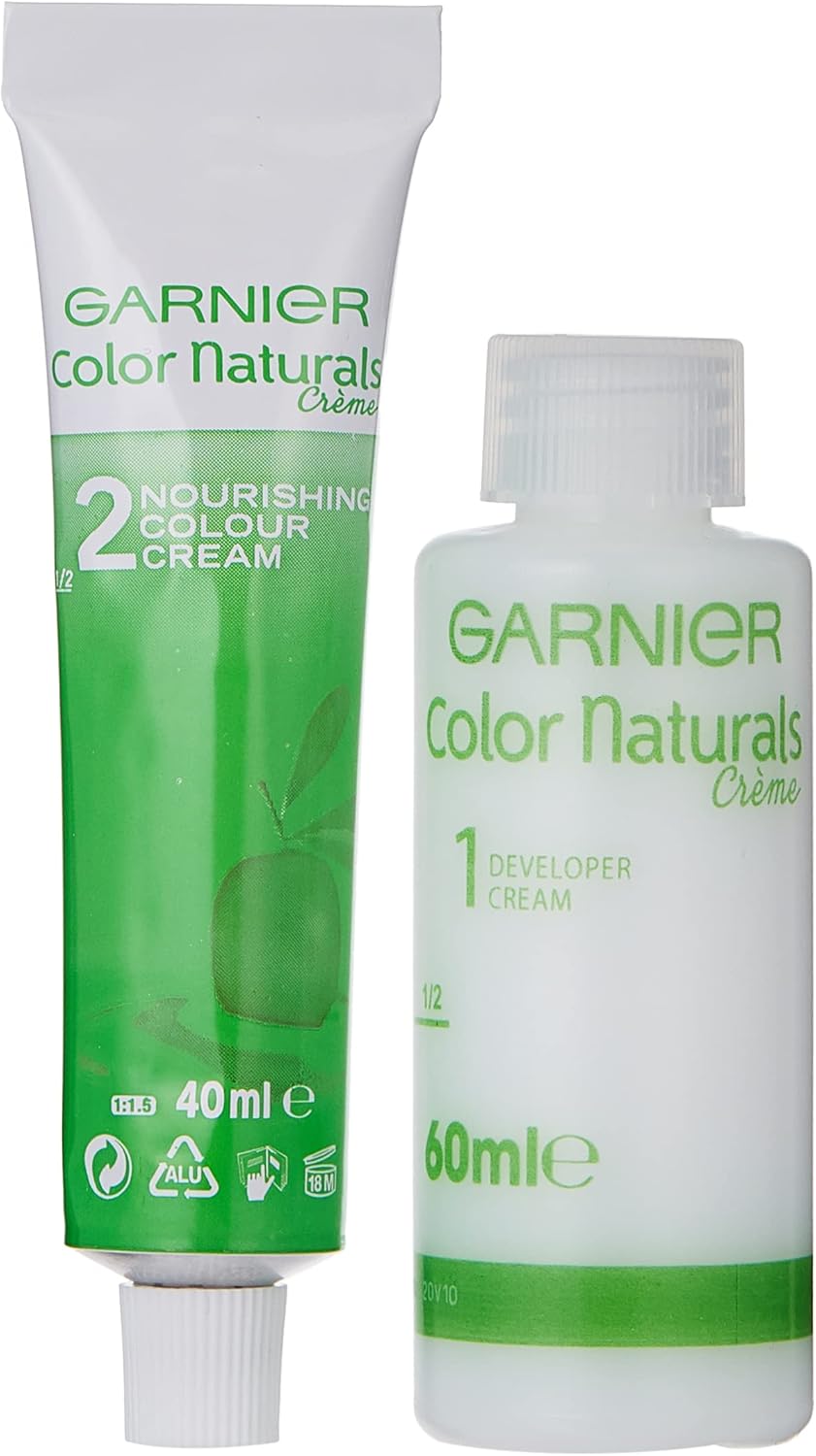 GARNIER - HAIR COLOR - Naturals Creme - 5 LIGHT BROWN - Chantain Clair - 110ml (Imported)