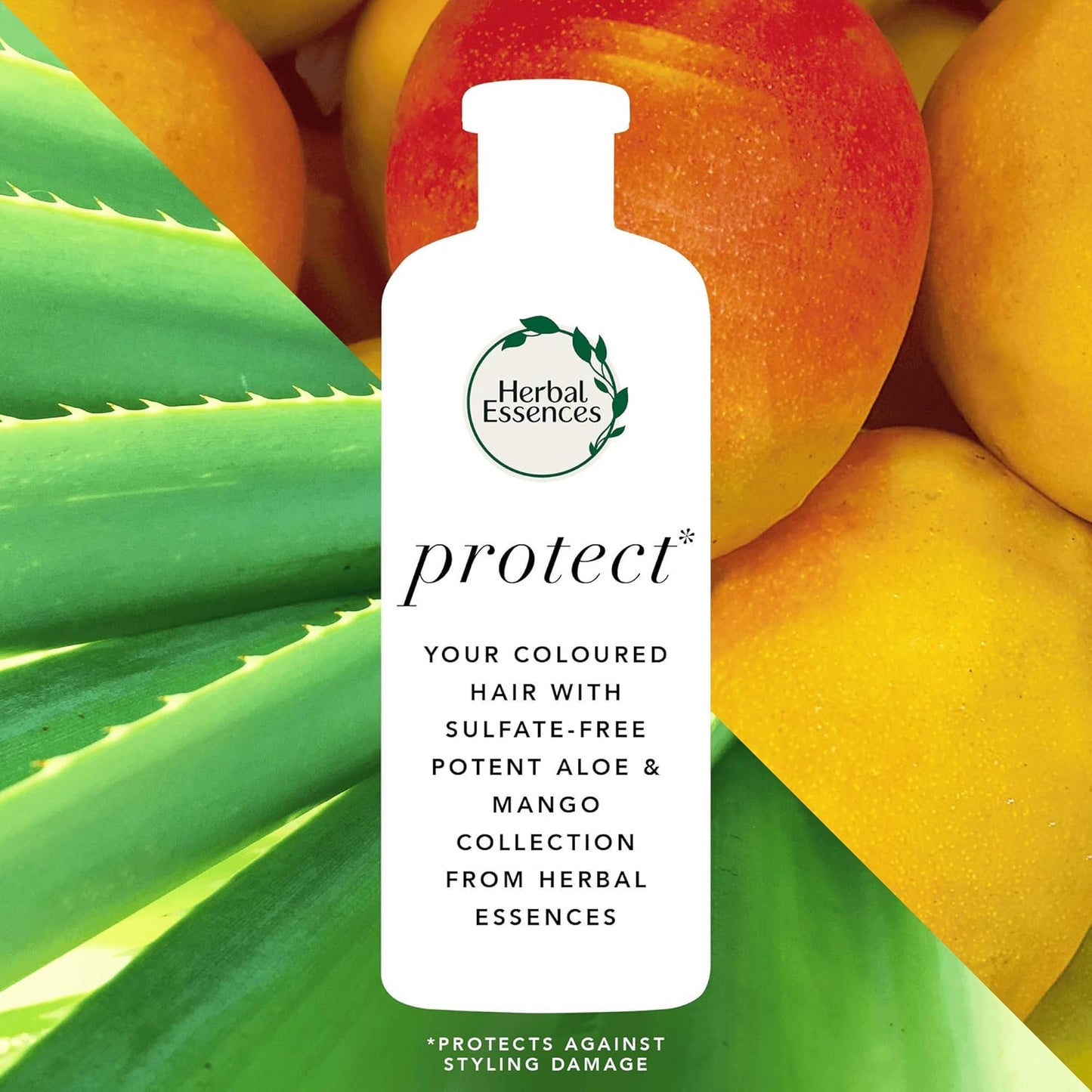 Herbal Essences - Aloe & Mango - Color Protection - Hair Conditioner - 275ml - Sulphate Free