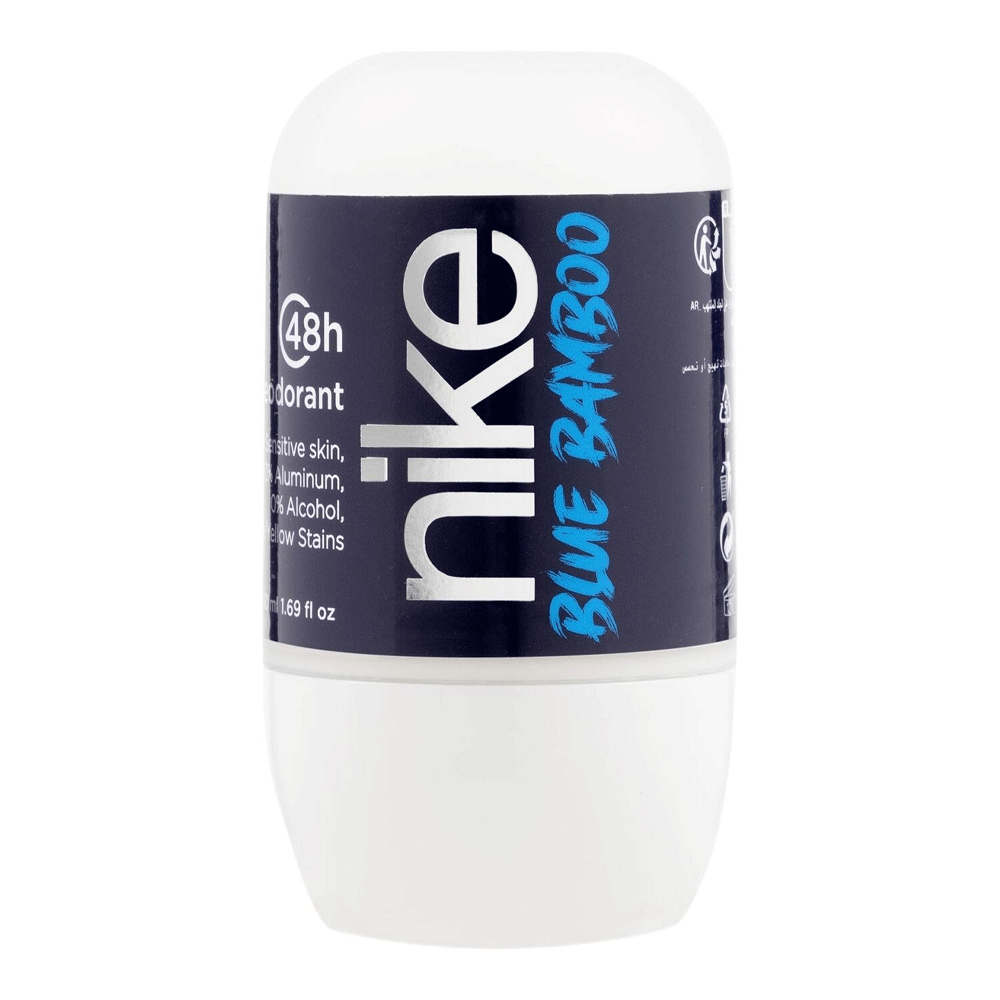 nike - DEODORANT - BLUE BAMBOO - Roll On - 50ml