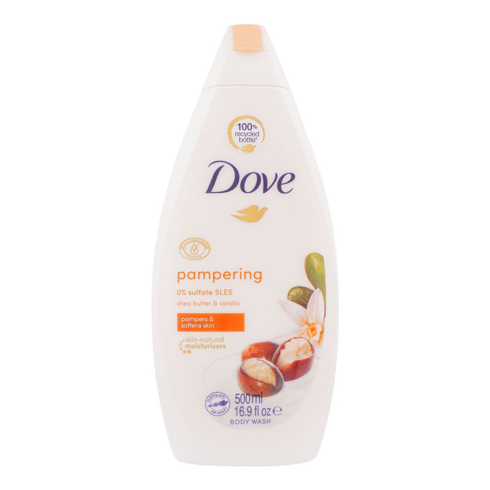 Dove - Body Wash - Pampering - Shea Butter With Warm Vanilla - 500 ml