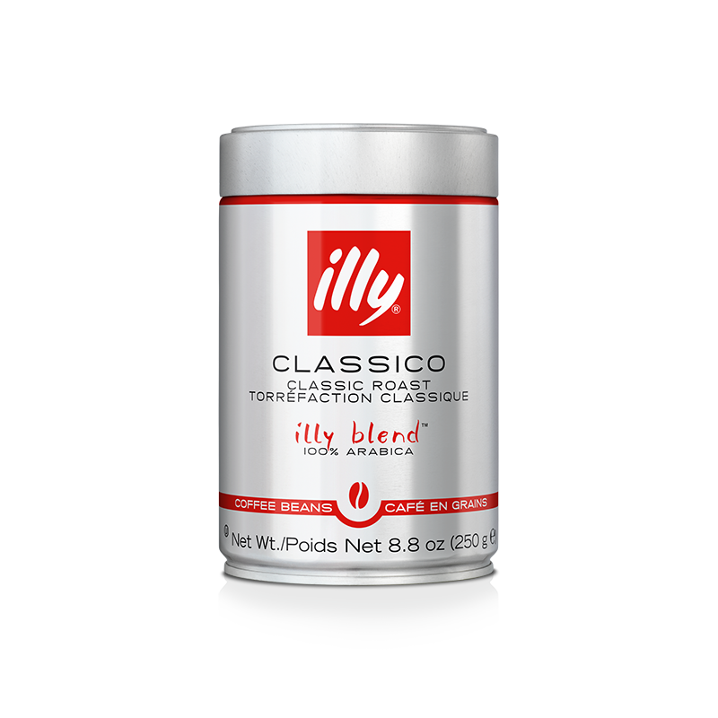 Illy - Classico - Roast Coffee - Whole Beans - Mild & Balanced - 250 gm