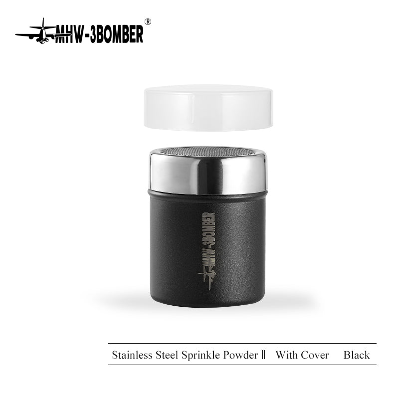 Coffee Cartel - MHW3 Bomber - Sprinkle Powder-150ml - Black, Small (S) - SP5366B