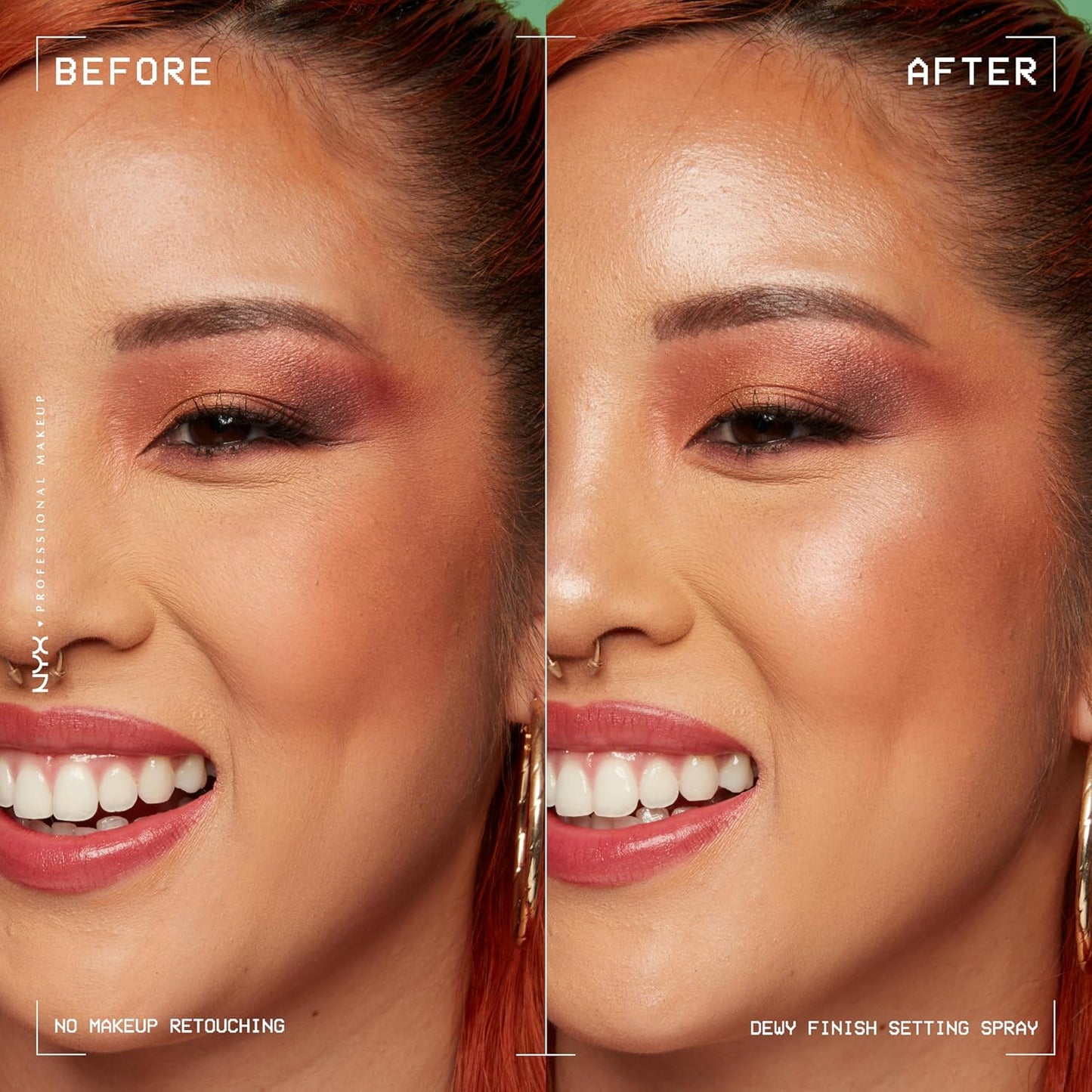 NYX - Professional Makeup - Makeup Setting Spray - Dewy Finish (Fini Satine) - 60ml