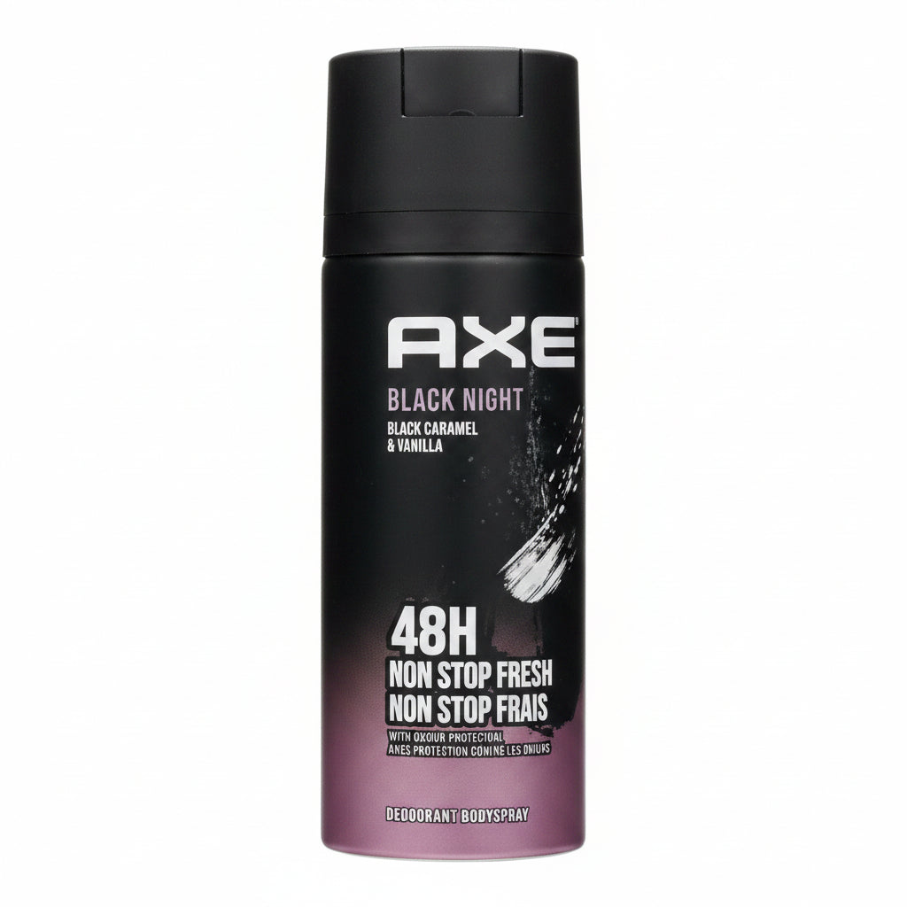AXE - BLACK NIGHT - Men's Antiperspirant Deodorant Body Spray - 150ml