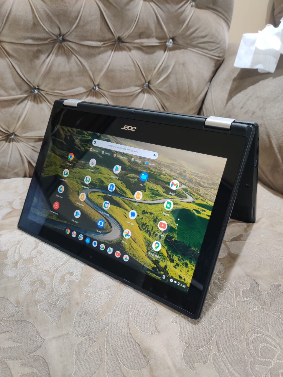 TOB - Acer Chromebook - R11 -C5R6 - C738T - Celeron N3150 - 11.6" Screen - 4GB RAM - 32GB SSD - 15 Days Merchant Warranty with Charger - (Used)