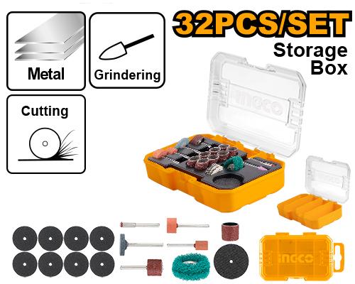 INGCO - Sanding and grinding set for mini drill AKMG5031