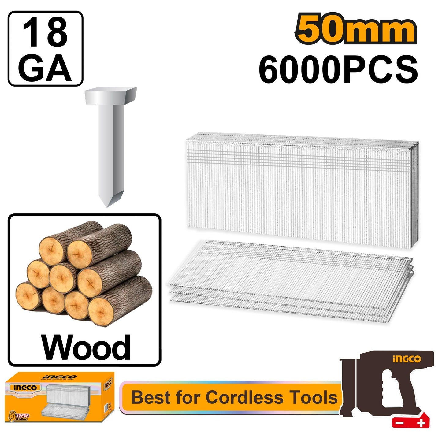 INGCO - Brad nail 20v ANA18506