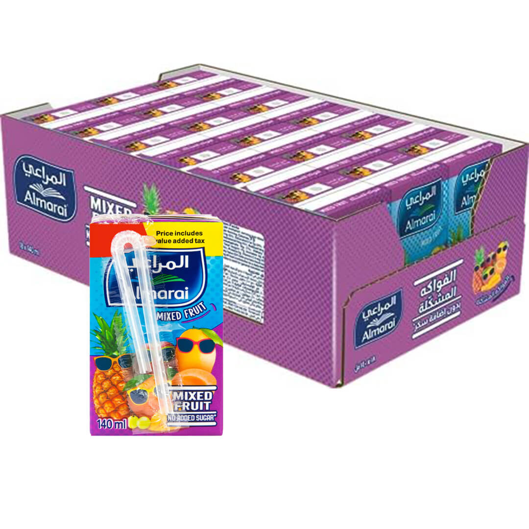 Al-Marai - MIX FRUIT JUICE - 140ml X 18
