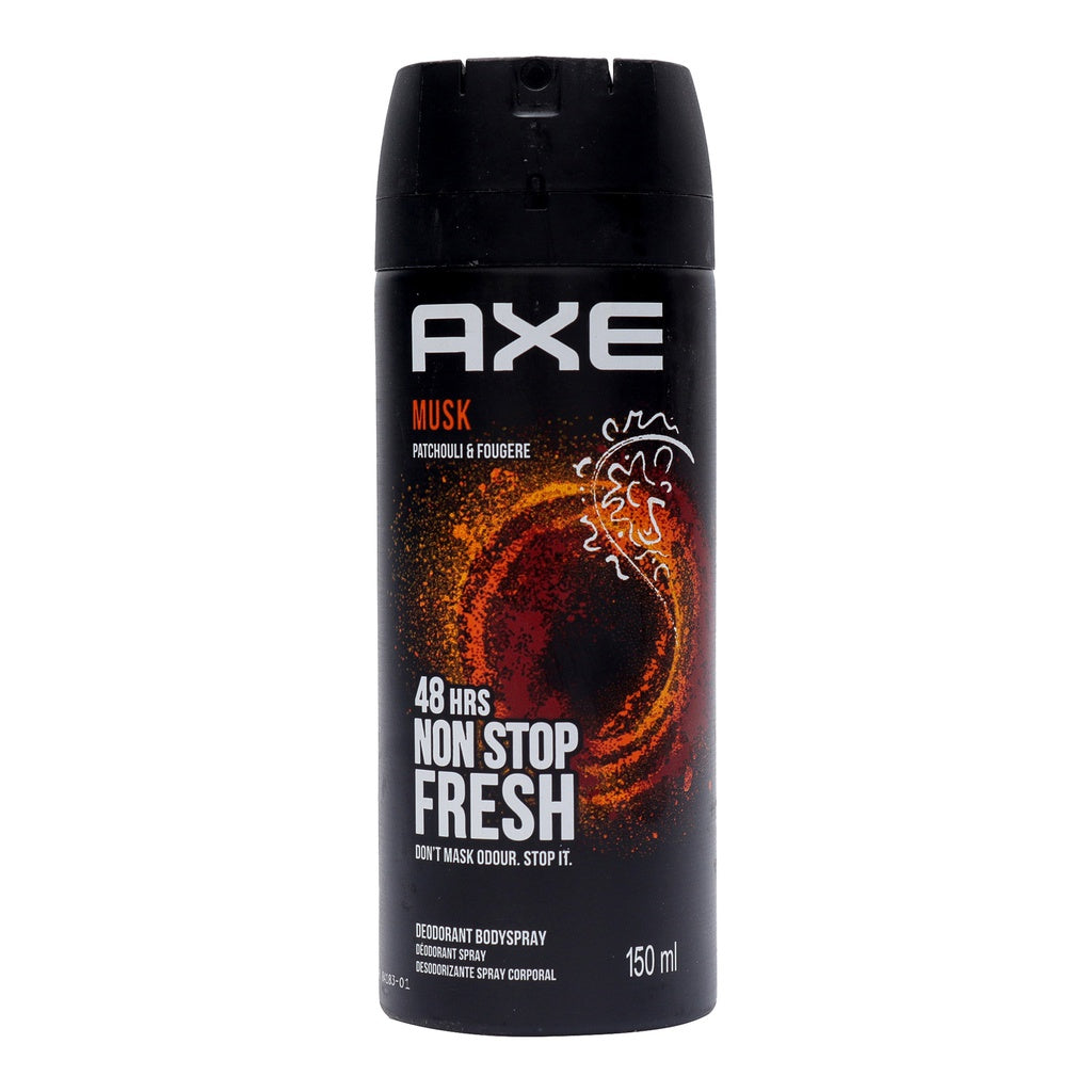 Axe Men - Musk - Patchouli & Fougere - Deodorant - Body Spray - 150ml